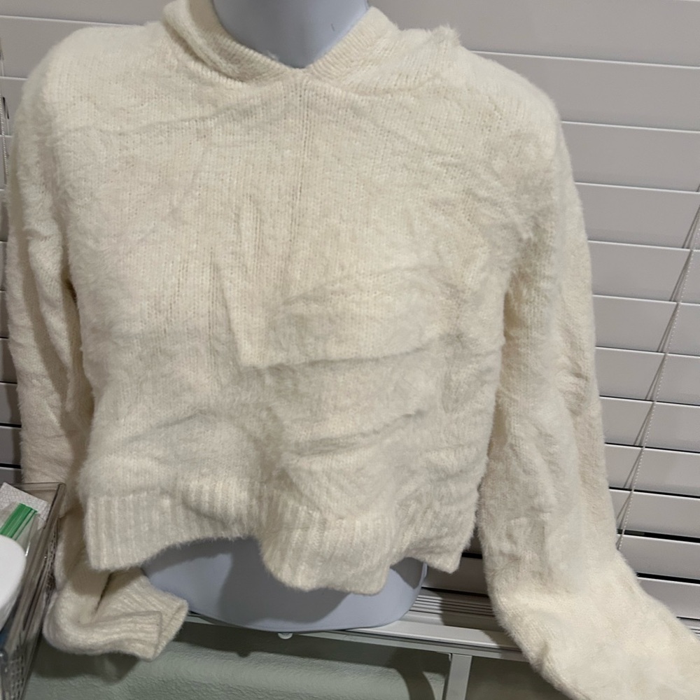 LPA Cream Cowl Neck Sweater